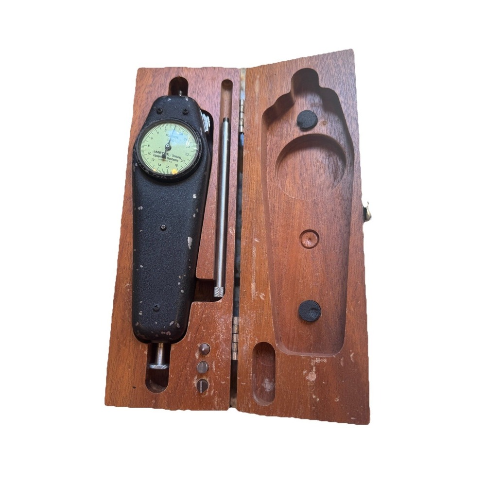 Vintage Ametek L-30 Hunter Spring Accu-Force Mechanical Force‎ Gage Tester works - Picture 9 of 9